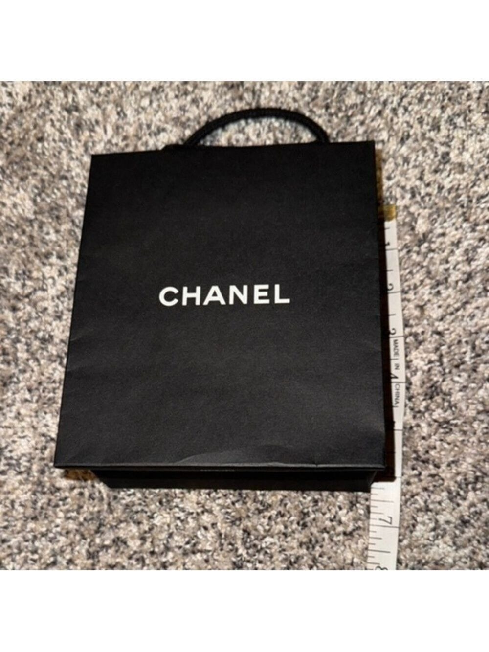 CHANEL Black Shopping Bag